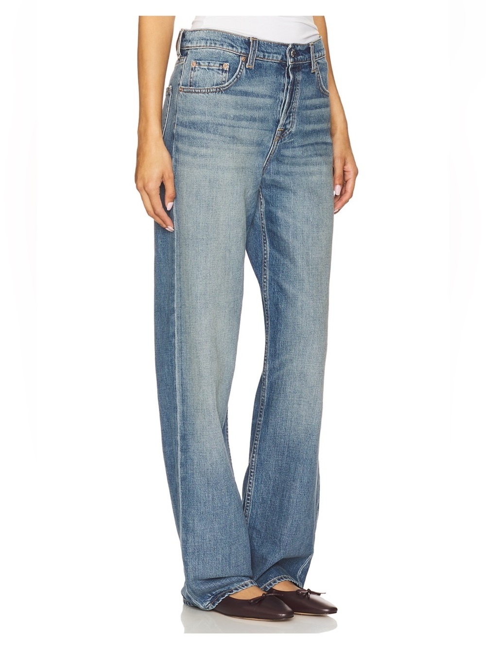 GRLERND Low Rise Boyfriend Jeans - Picture 3 of 13